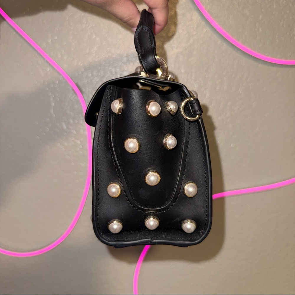 Zac Posen Pearl-Studded Handbag - Picture 4 of 6